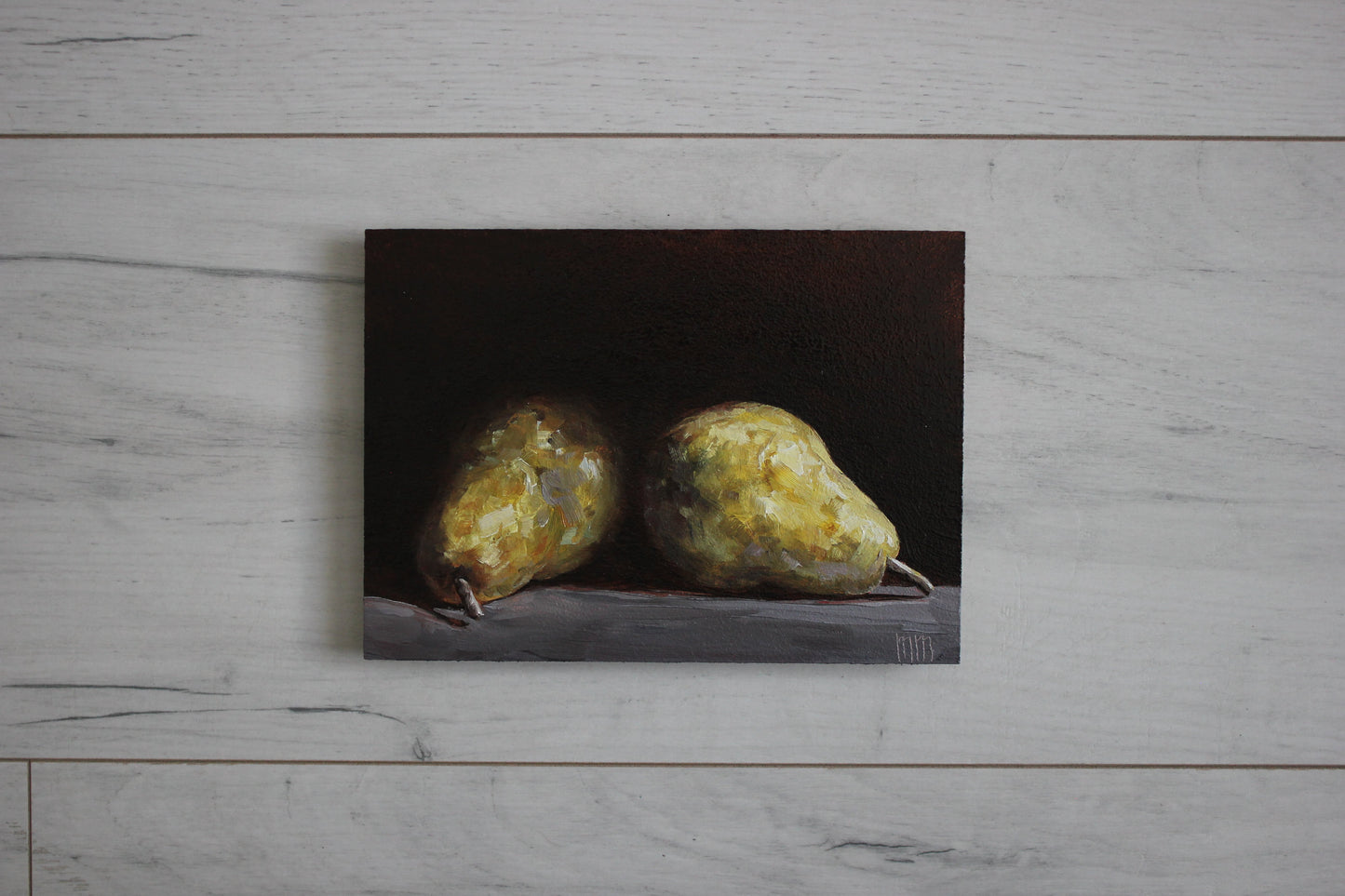 Two Pears 5x7in