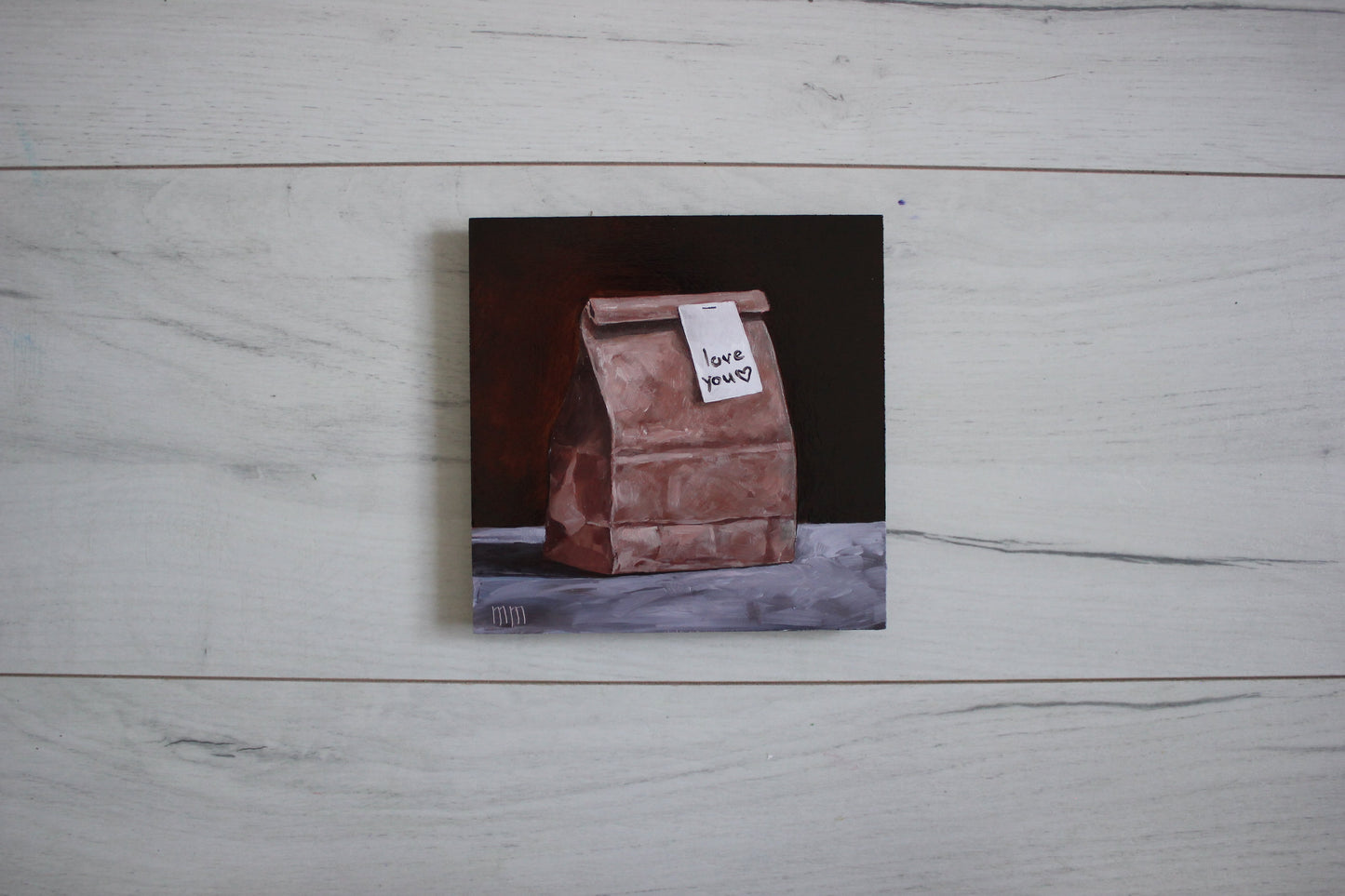 Love you 6x6in