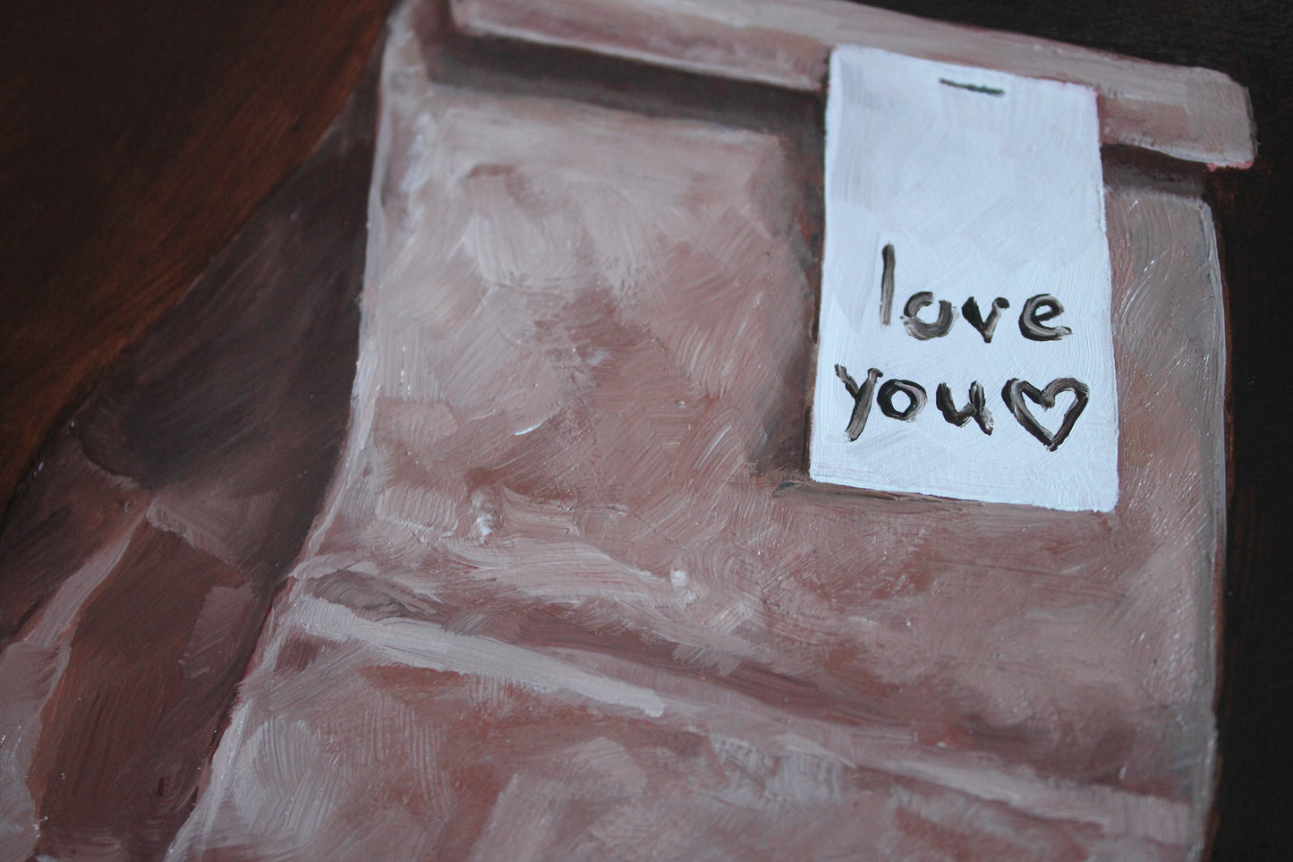 Love you 6x6in