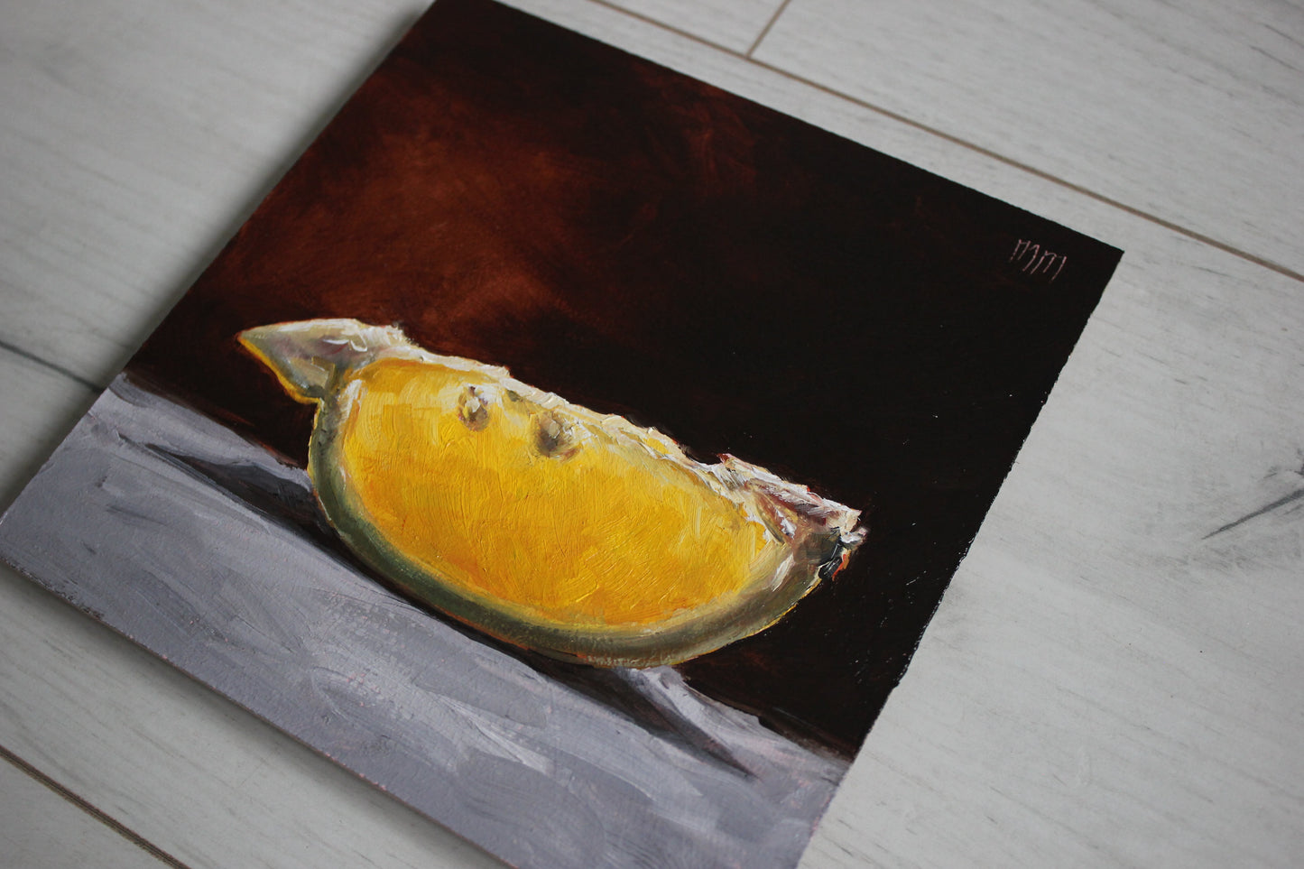 Slice of Lemon 6x6in