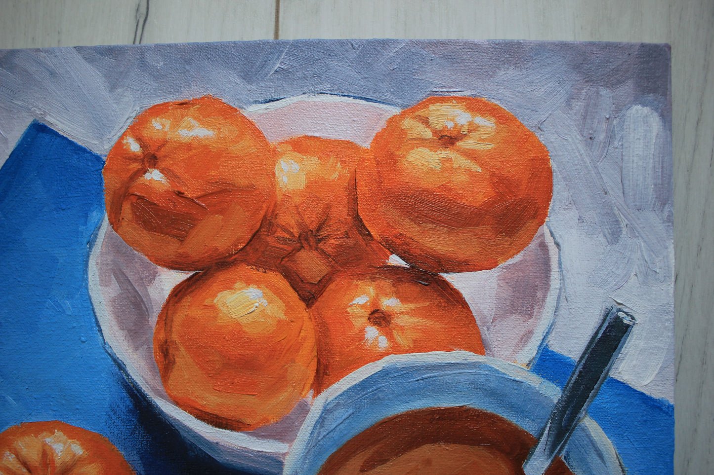 Tea and Tangerines 10x10in