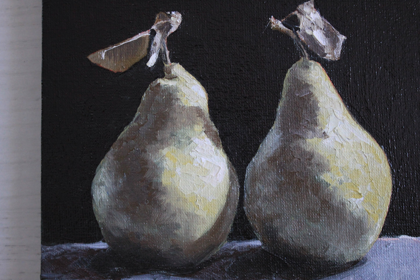 Two Pears 6x6in