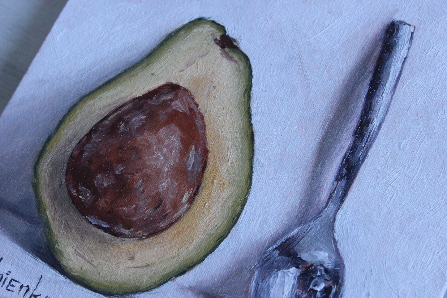 Avocado and Spoon 6x6in