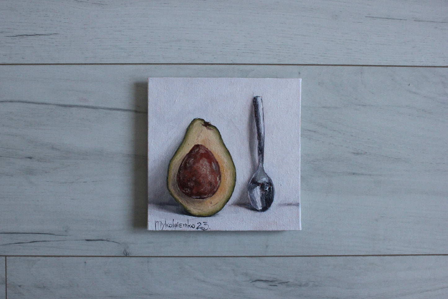 Avocado and Spoon 6x6in