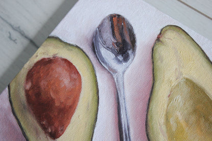 Avocado and Spoon 6x6in