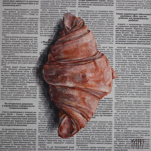 Croissant 10x10in