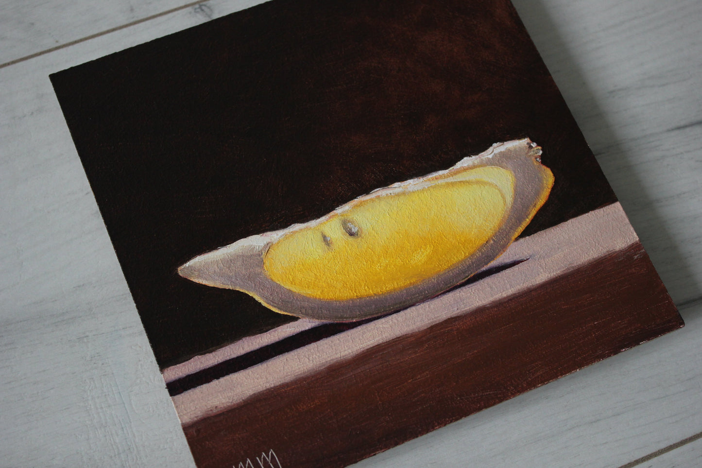 Lemon slice 6x6in