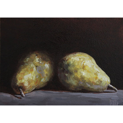 Two Pears 5x7in