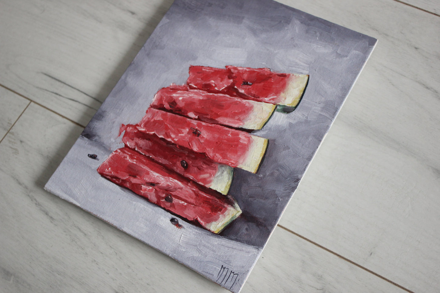 Watermelon stack 6x8in