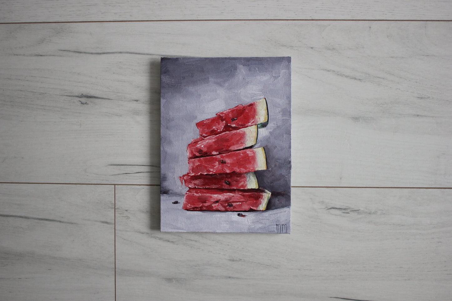 Watermelon stack 6x8in