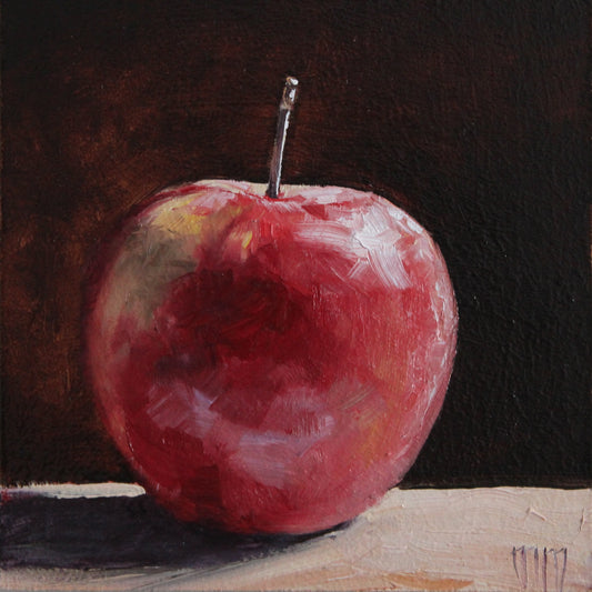 Red Apple 4x4in