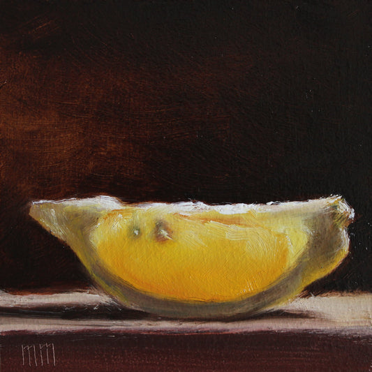 Lemon slice 4x4in