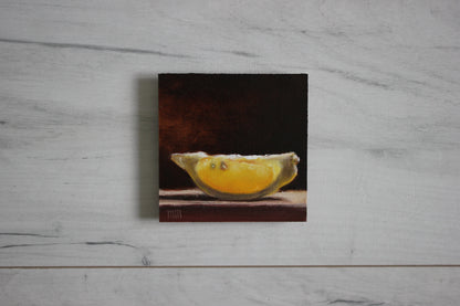 Lemon slice 4x4in