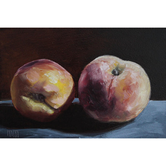 Two Peaches 4x6in