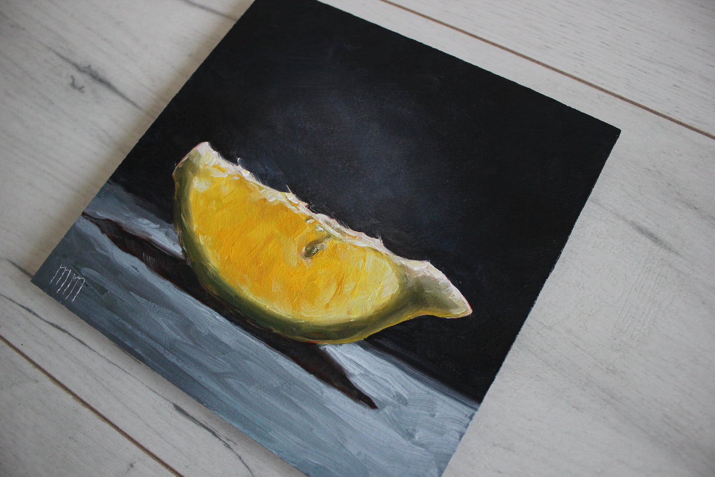 Lemon slice 6x6in
