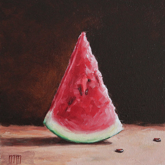 Slice of Watermelon 6x6in