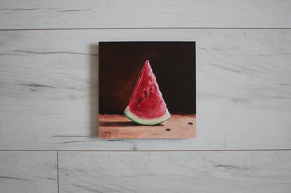 Slice of Watermelon 6x6in