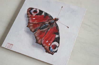 Butterfly 4x4in