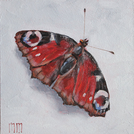 Butterfly 4x4in