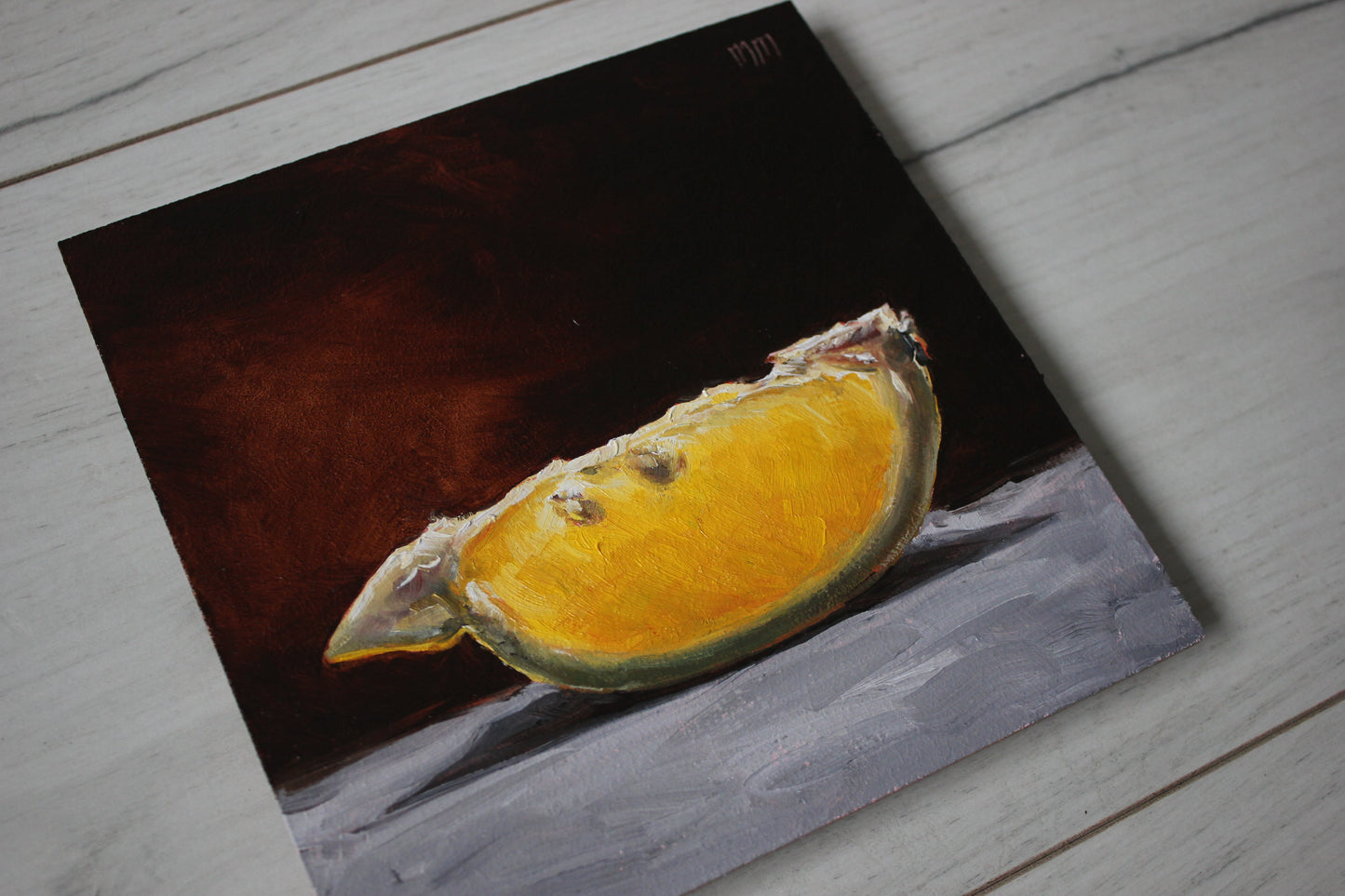 Slice of Lemon 6x6in