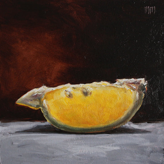 Slice of Lemon 6x6in