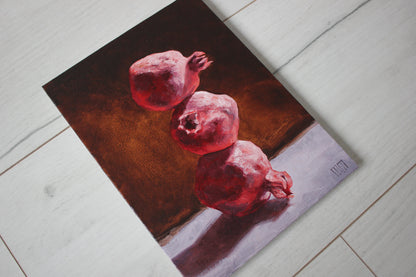 Pomegranate Tower 6x8in