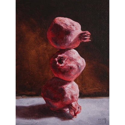 Pomegranate Tower 6x8in